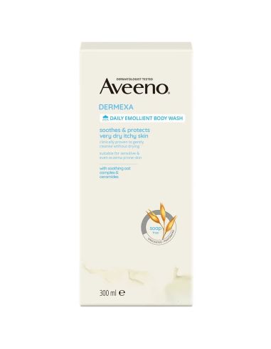 Aveeno Dermexa, żel emolientowy do mycia ciała,...