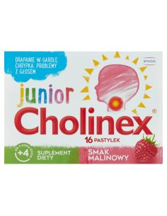 Cholinex Junior 16 pastylek do ssania