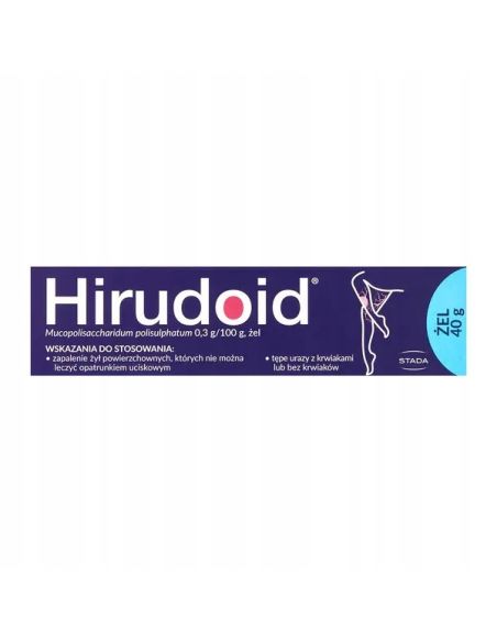 HIRUDOID żel przeciwzapalny 100 g