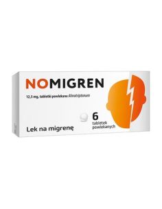 NOMIGREN 12,5 mg lek na migrenę 6 tabletek