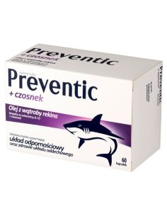 Preventic + Czosnek 60 kapsułek