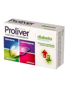 Proliver Diabeto 30 tabletek
