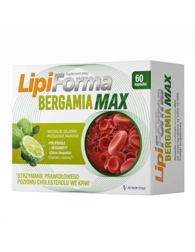LipiForma Bergamia Max 60 kapsułek