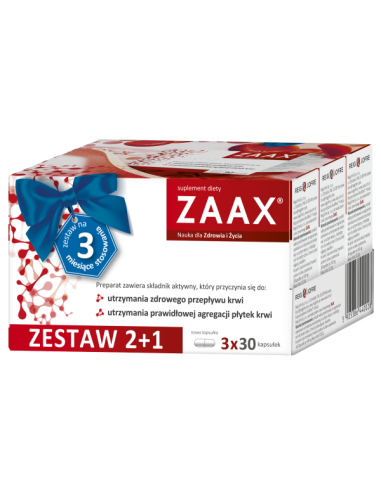 ZAAX 3 x 30 kapsułek