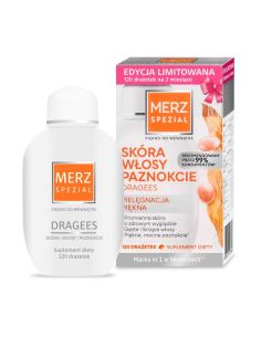 MERZ SPEZIAL Dragees skóra włosy paznokcie 120 drażetek