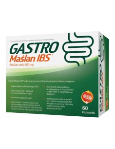 GASTRO MAŚLAN IBS 300 mg 60 kapsułek