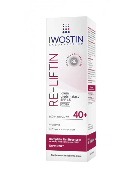 Iwostin Re-Liftin krem Ujędrniający SPF 15 dzień 50 ml