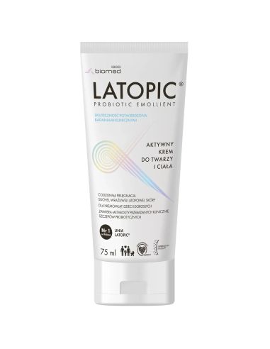 Latopic Probiotic Emollient, aktywny krem do...