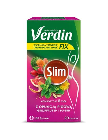 Verdin FIX Slim herbata z opuncją figową 20...
