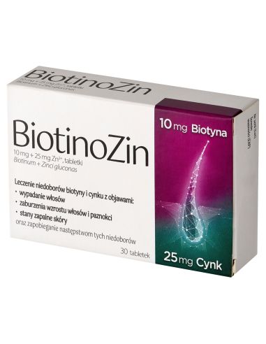 BiotinoZin 30 tabletek