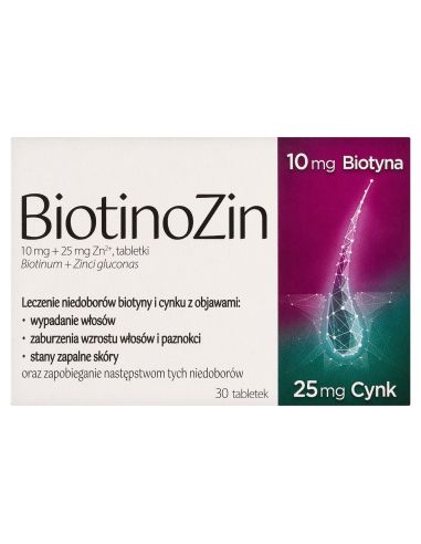 BiotinoZin 30 tabletek