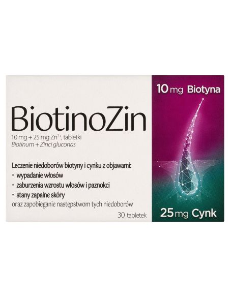 BiotinoZin 30 tabletek