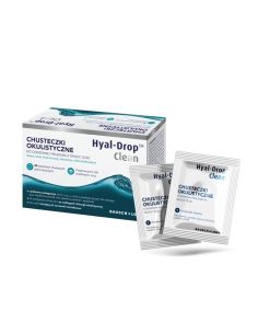 Hyal-Drop Clean Chusteczki okulistyczne do powiek i rzęs...
