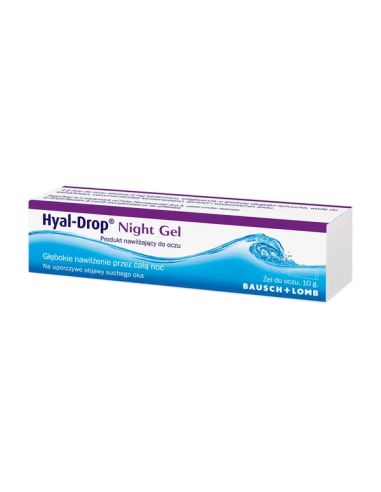 Hyal-Drop Night Gel Żel do oczu na objawy...