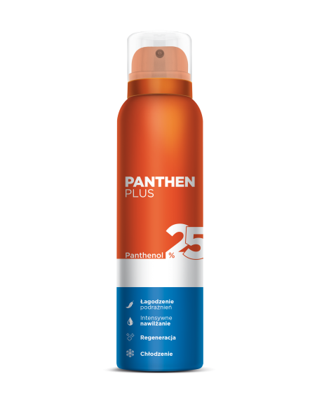 Panthen Plus panthenol 25% pianka na skórę po opalaniu 150 ml