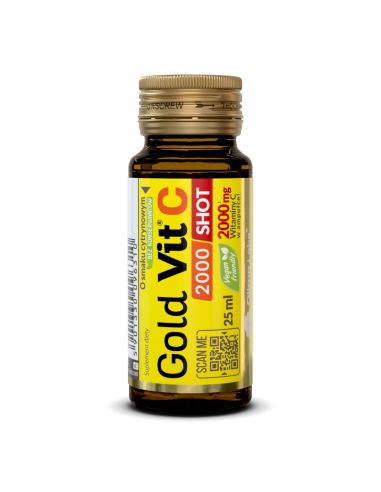 Olimp Gold-Vit C 2000 shot smak cytrynowy 25 ml