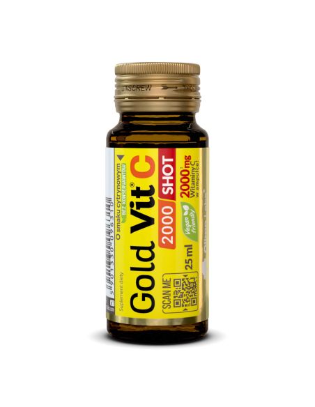 Olimp Gold-Vit C 2000 shot smak cytrynowy 25 ml