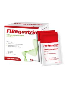 FIBEgastrin rozpuszczalny błonnik prebiotyczny 15 saszetek
