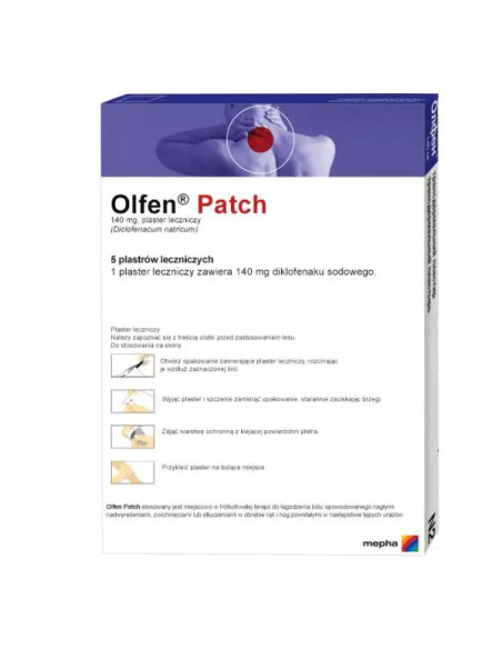 Olfen Patch plastry 5 szt