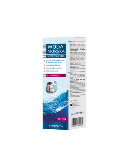 Woda morska Hipertoniczna 100 ml STARPHARMA