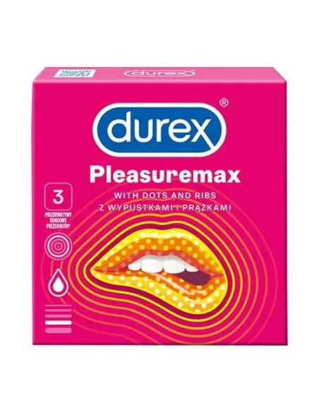 Durex Pleasuremax 3 sztuki