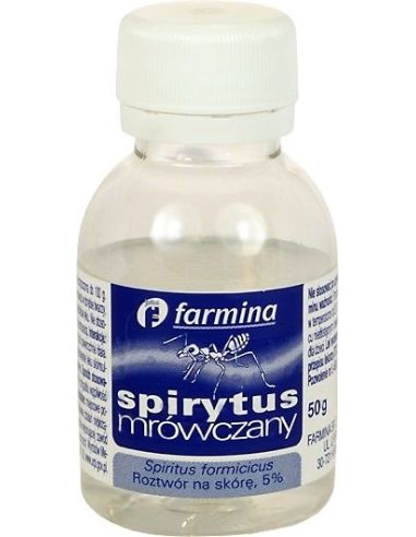 Spirytus mrówczany roztwór na skórę 50g