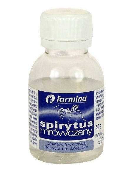 Spirytus mrówczany roztwór na skórę 50g