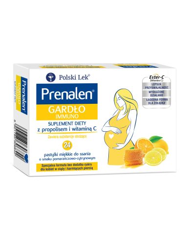 Prenalen GARDŁO IMMUNO 24 pastylki do ssania