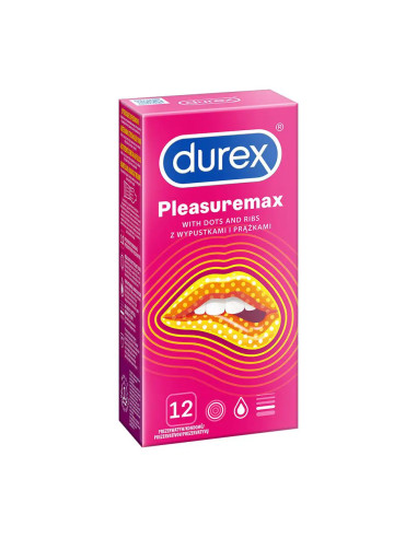 Durex Pleasuremax 12 sztuk
