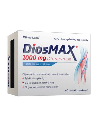 Olimp Diosmax 1000 mg diosminum 60 tabletek