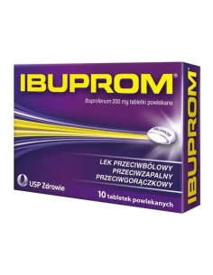Ibuprom 200 mg 10 tabl.