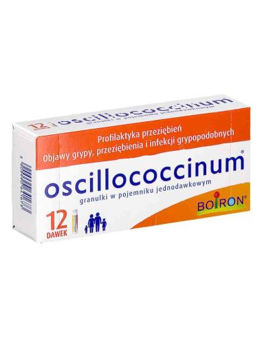 Boiron Oscillococcinum granulki 12 dawek
