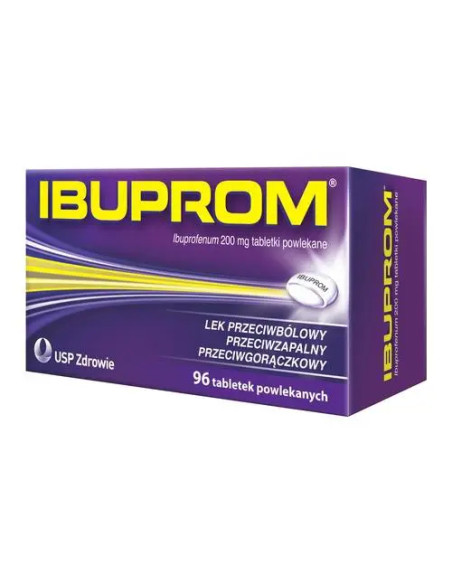 Ibuprom 200 mg 96 tabl.