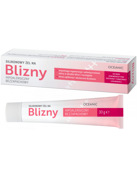 Żel silikonowy na BLIZNY 30g OCEANIC