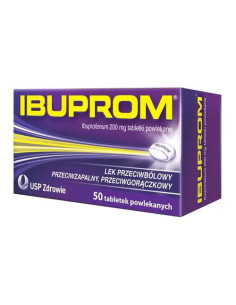 Ibuprom 200 mg 50 tabl.