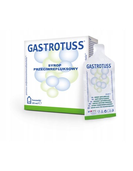 Gastrotuss syrop przeciwrefluksowy 20 x 20 ml