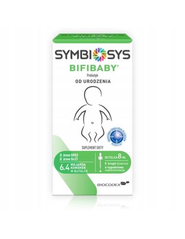 Symbiosys Bifibaby krople 8 ml