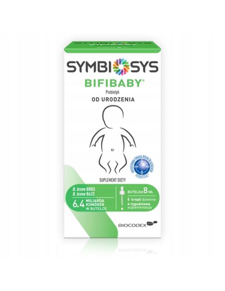 Symbiosys Bifibaby krople 8 ml