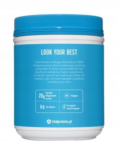VITAL PROTEINS COLLAGEN PEPTIDES neutralny 567 g