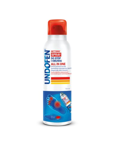 Undofen All In One Antygrzybiczy spray do stóp...