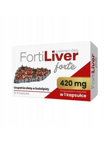 FortiLiver Forte 30 kapsułek Regeneracja wątroby
