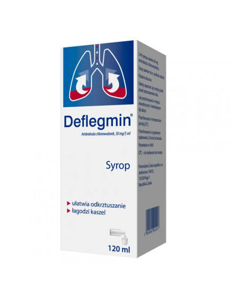 Deflegmin 30 mg/5 ml syrop 120 ml