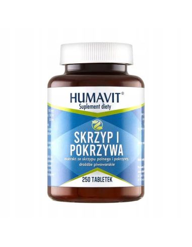 HUMAVIT Z Skrzyp i pokrzywa 250 tabletek