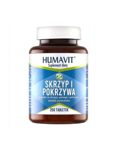 HUMAVIT Z Skrzyp i pokrzywa 250 tabletek