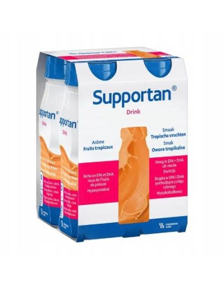Fresubin Supportan Drink owoce tropikalne 4 x 200 ml
