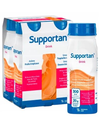 Fresubin Supportan Drink owoce tropikalne 4 x...