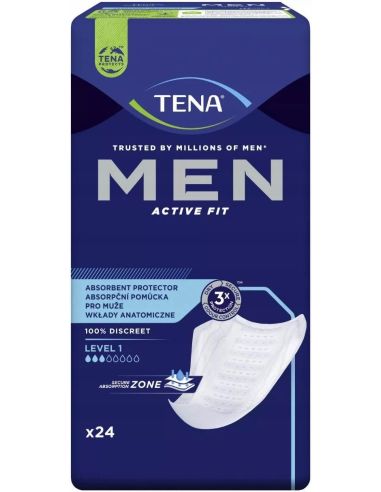Tena Men Active Fit LEVEL 1 wkładki anatomiczne...