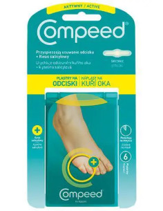 Compeed plastry na odciski na palcach średnie 6 szt.