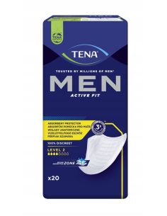 TENA Men Active Fit LEVEL 2 wkładki anatomiczne dla...