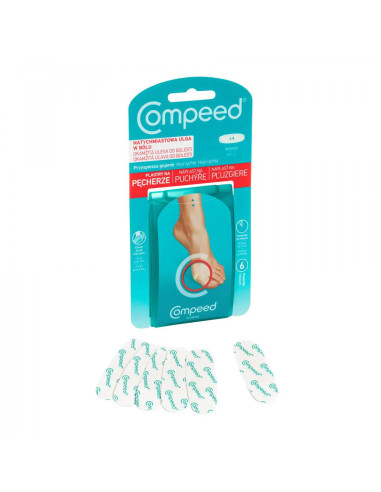 Compeed plastry na pęcherze wąskie 6 szt.